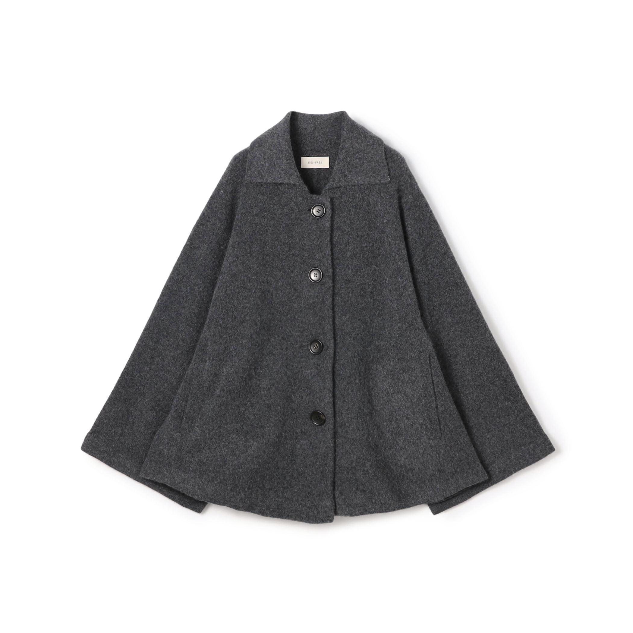 ライトウールニット ステンカラーコート｜トゥモローランド 公式通販