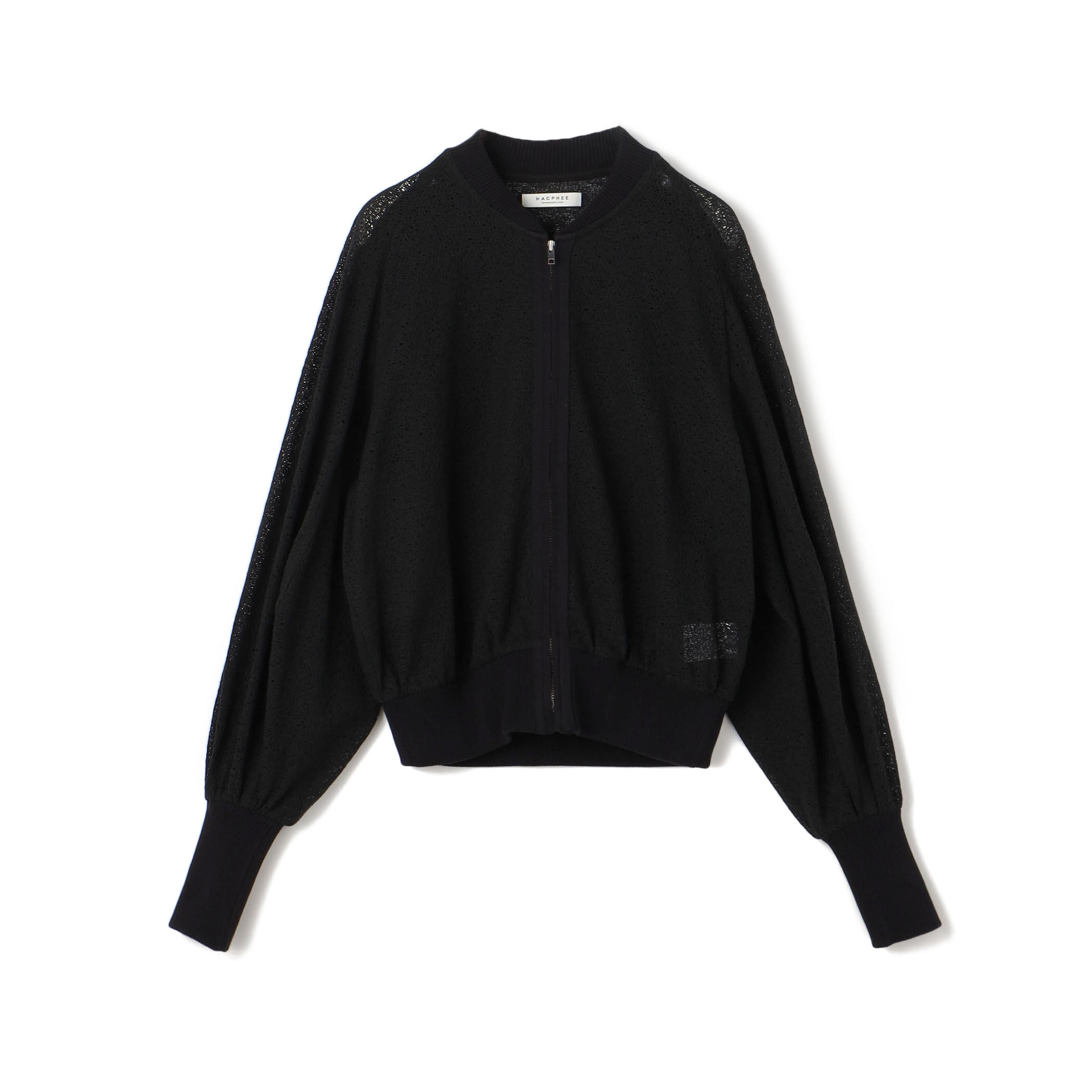 リンクルレース ジップアップブルゾン｜トゥモローランド 公式通販