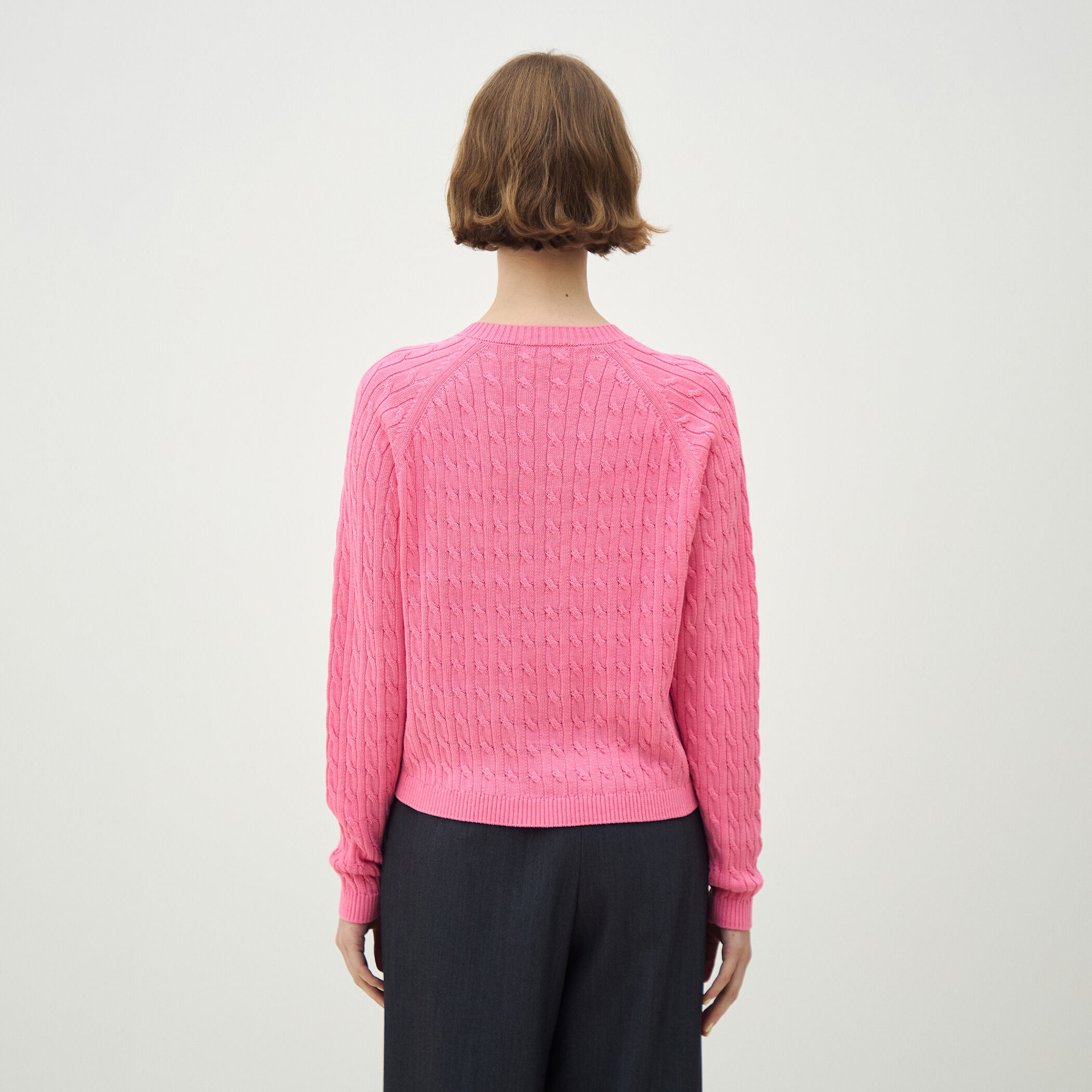 ギザケーブル クルーネックカーディガン｜トゥモローランド 公式通販