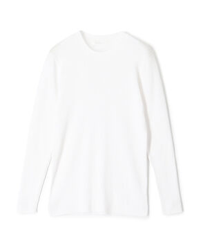 ギザコットンリブ クルーネックプルオーバー