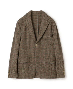 ウールナイロンポリウレタン 2WAYストレッチ シングルブレステッド 2Bジャケット