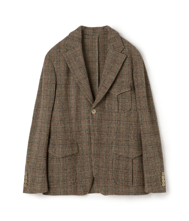 ウールナイロンポリウレタン 2WAYストレッチ シングルブレステッド 2Bジャケット