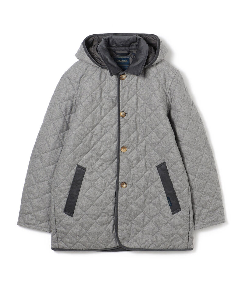 【別注】LAVENHAM DENSTON リサイクルウール キルティングコート
