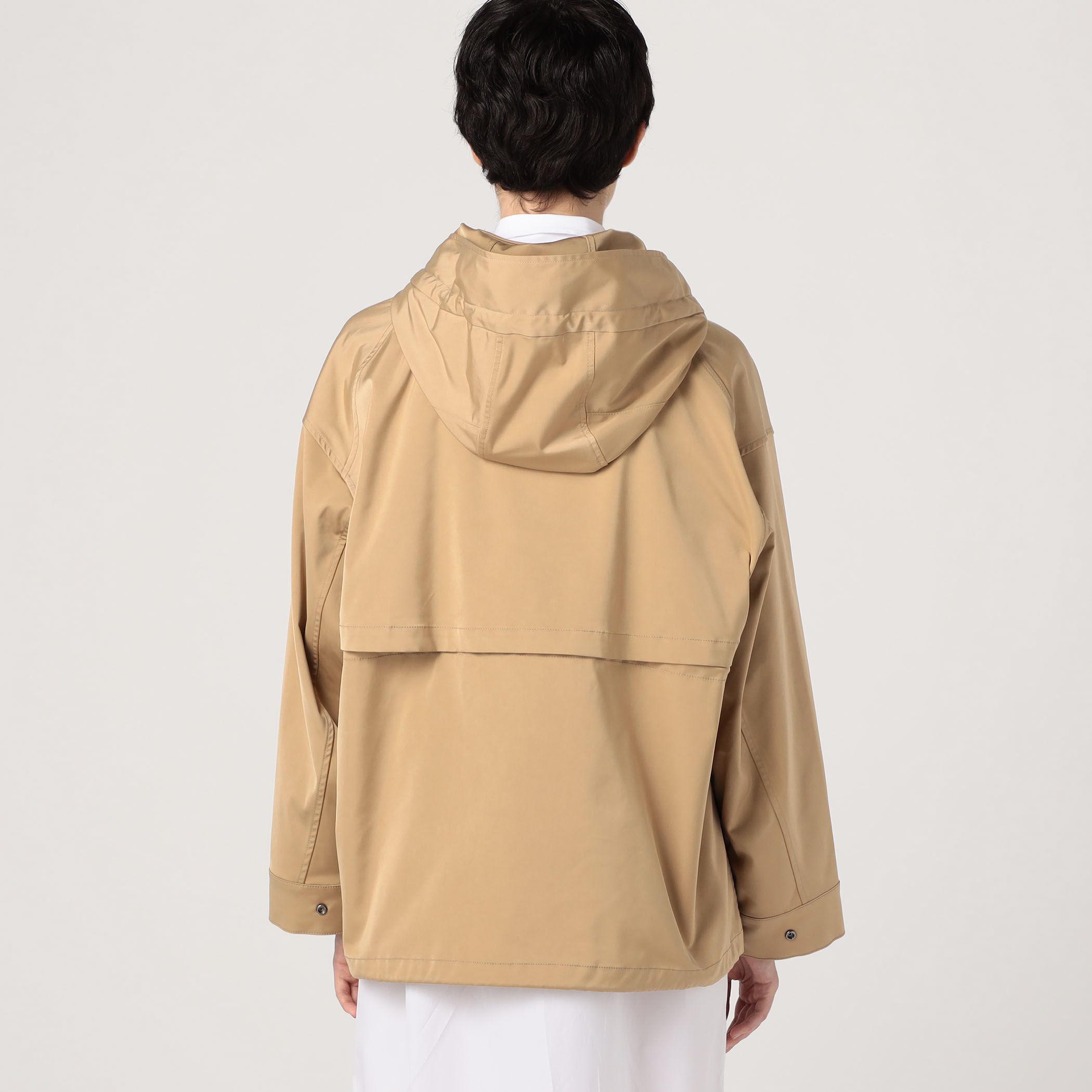 ダブルサテン フーディーブルゾン｜トゥモローランド 公式通販