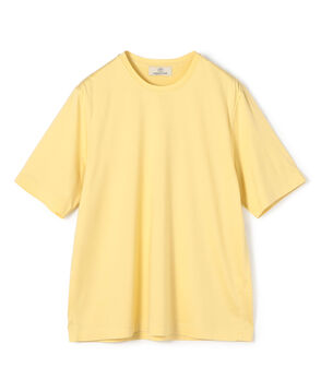 シルクコットンジャージー クルーネックTシャツ