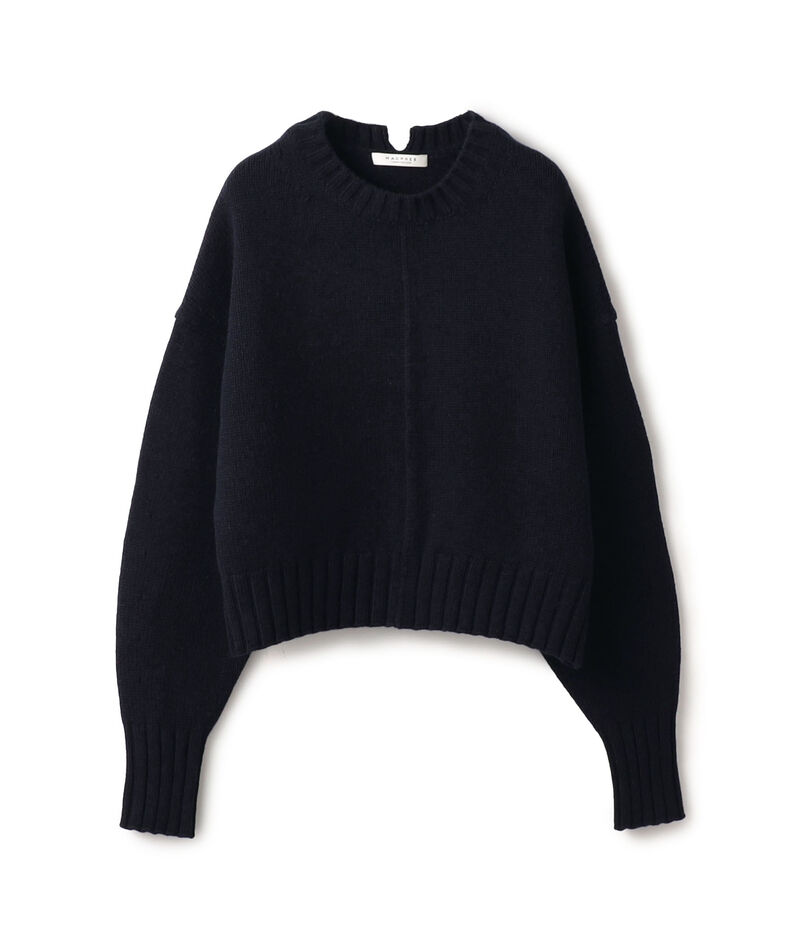 ラムカシミヤ クルーネックプルオーバー