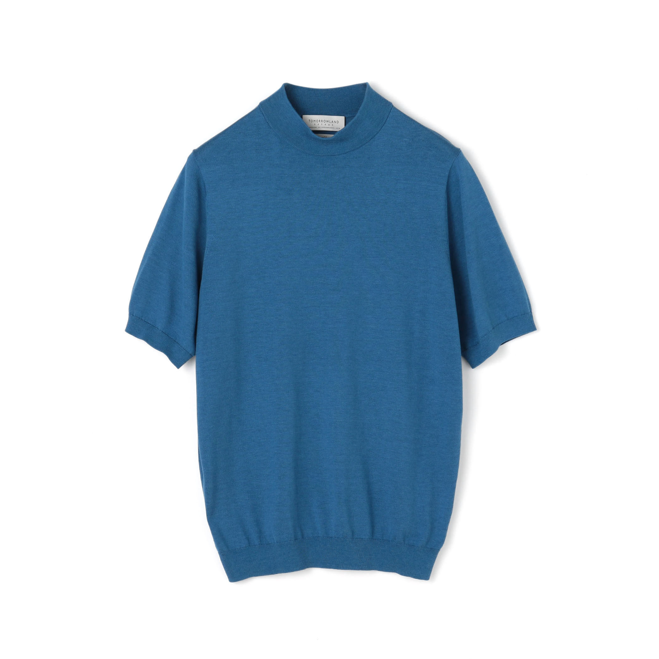 シルクコットン モックネックプルオーバー SESIA シルクコットン モックネックプルオーバー SESIA