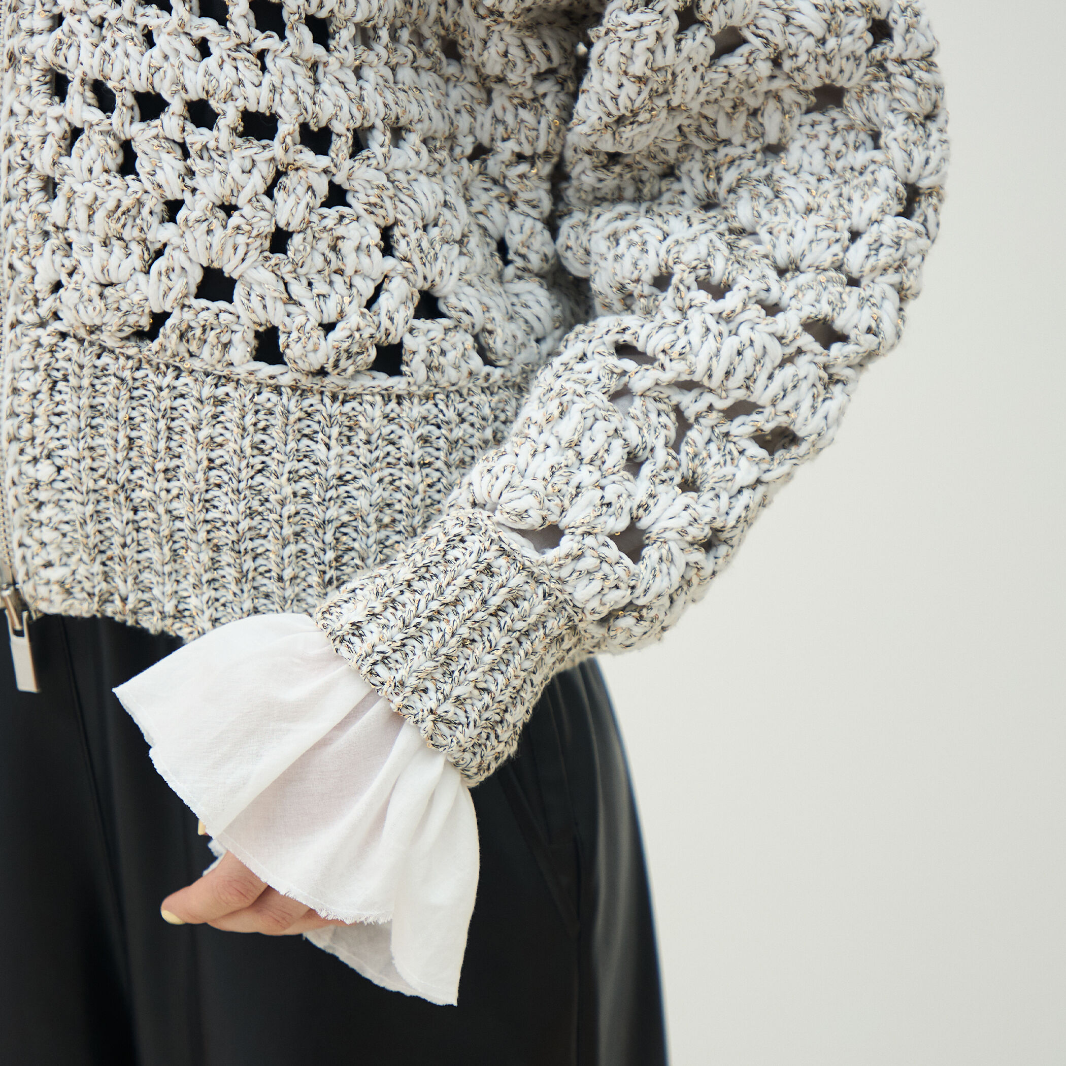 RosyMonster ハンドニットカーディガン ロージーモンスターハンドニットカーディガン - メルカリ