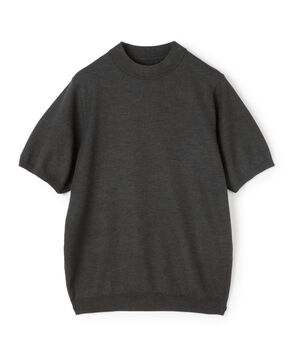 TOMORROWLAND tricot シルクコットン モックネックプルオーバー