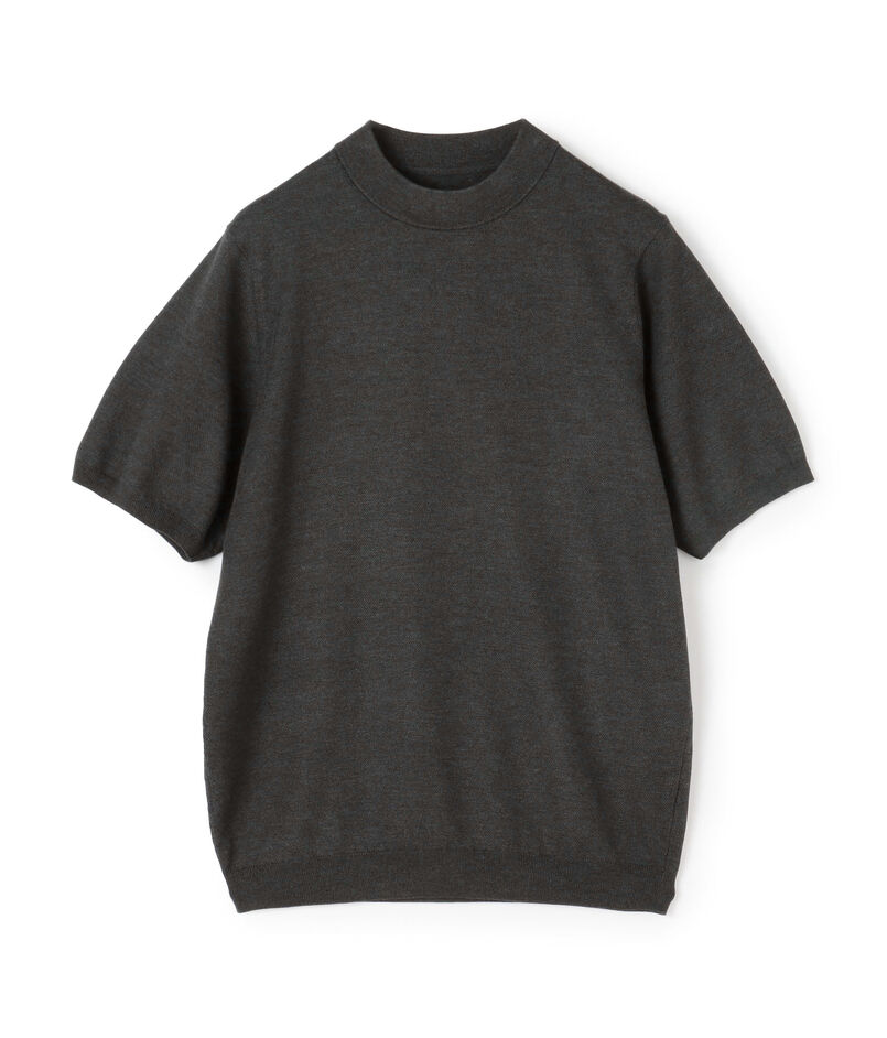 TOMORROWLAND tricot シルクコットン モックネックプルオーバー
