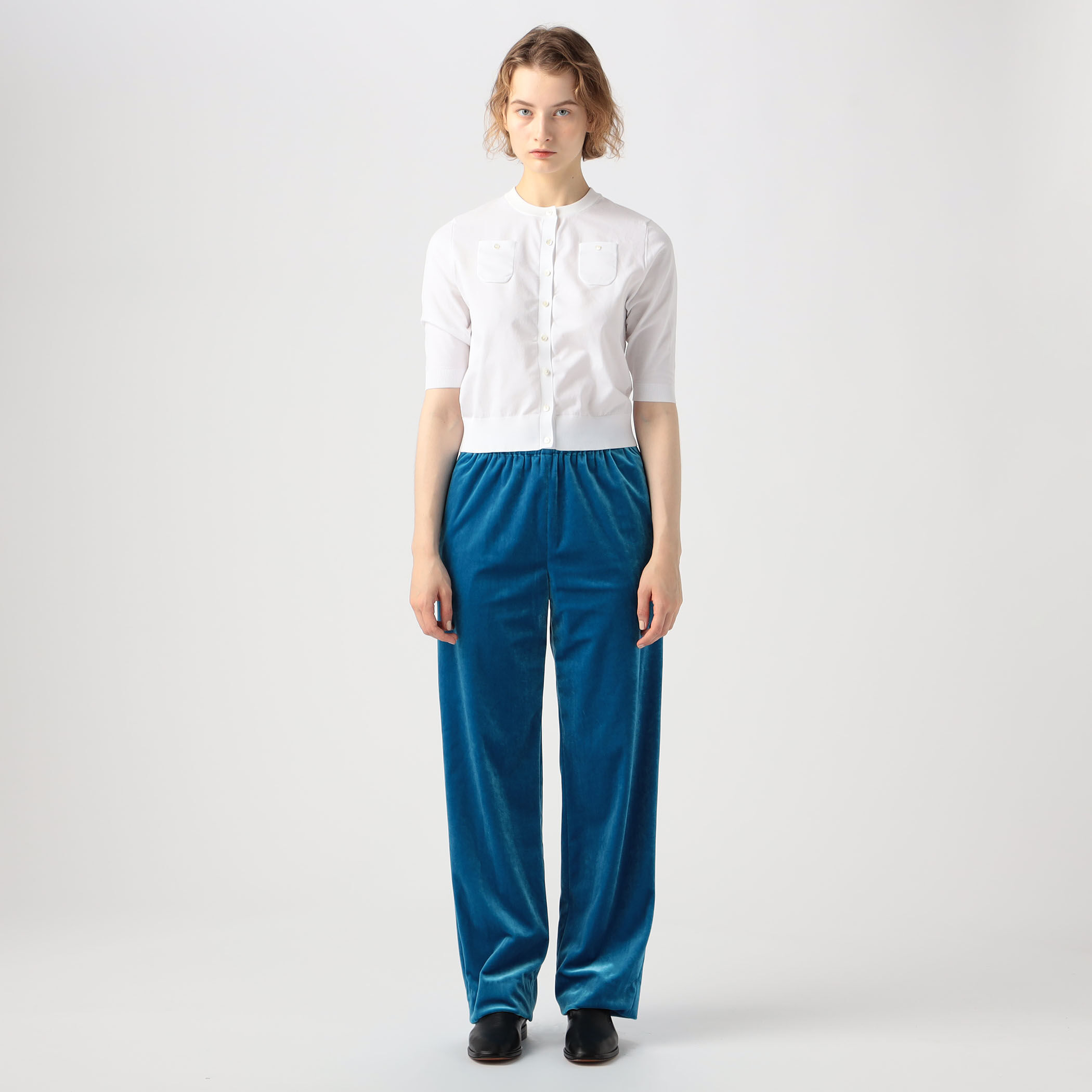 あおめろん CABaN CABaN リネン オープンカラーシャツ（シャツ/ブラウス）｜CABaN