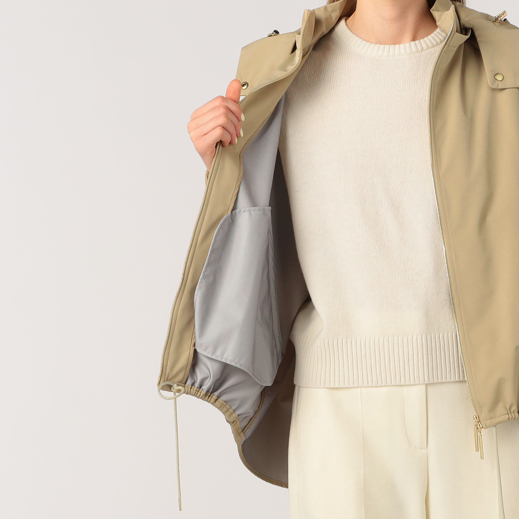 別注】TATRAS NARA フードブルゾン｜トゥモローランド 公式通販