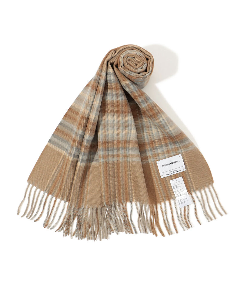 ■The Inoue Brothers Brushed Scarf Check