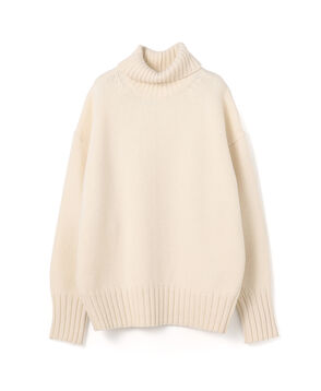 ■ラムカシミヤ タートルネックプルオーバー