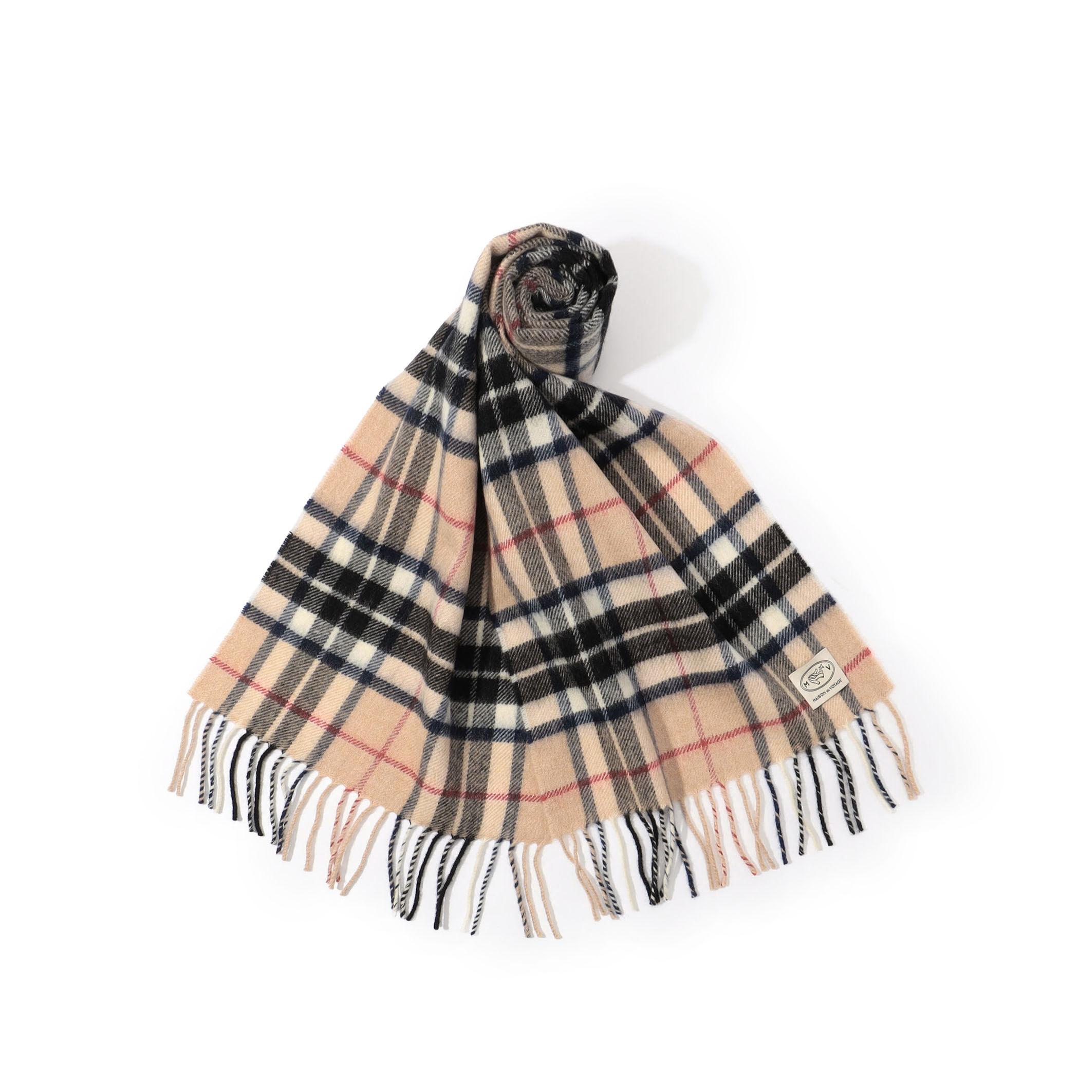 海外限定スパイク販売 別注】LOCHCAARRON of マフラー ウール SCOTLAND 小物