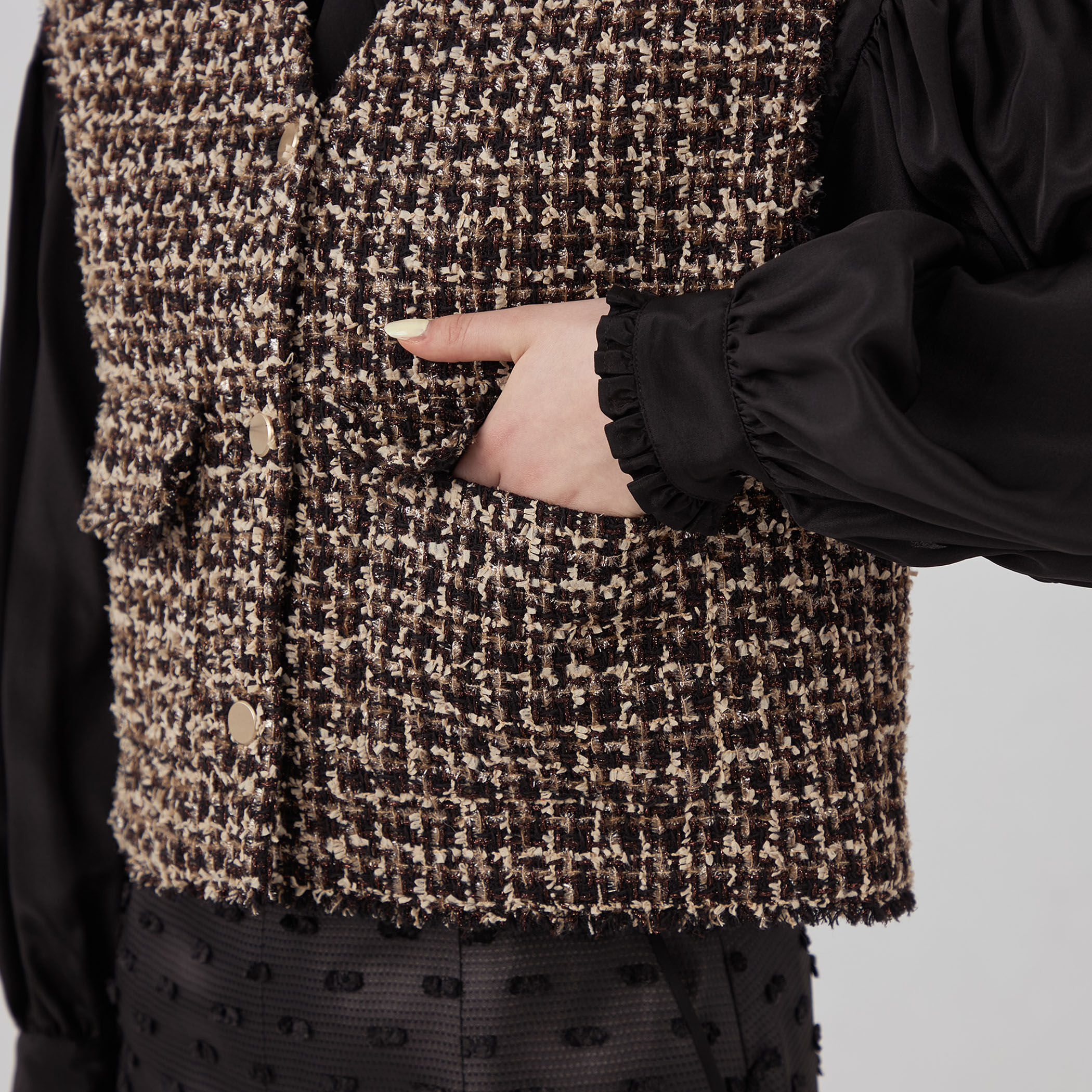 Alissa ショートジレ Alissa ショートジレ｜トゥモローランド 公式通販