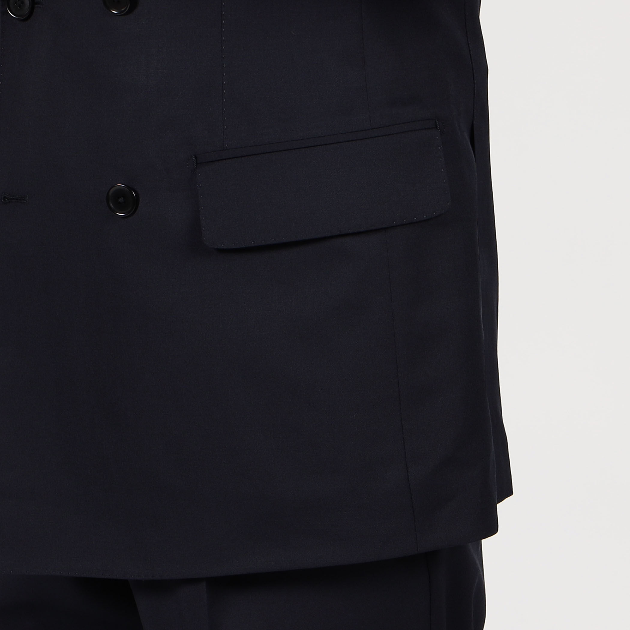 HORIZON TWILL ダブルブレステッド6Bジャケット E.Zegna｜トゥモローランド 公式通販