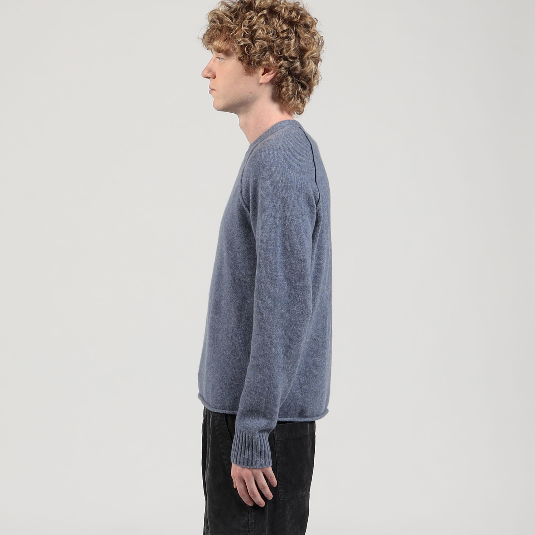 リサイクルカシミヤ ラグランスリーブプルオーバー MRBC3718