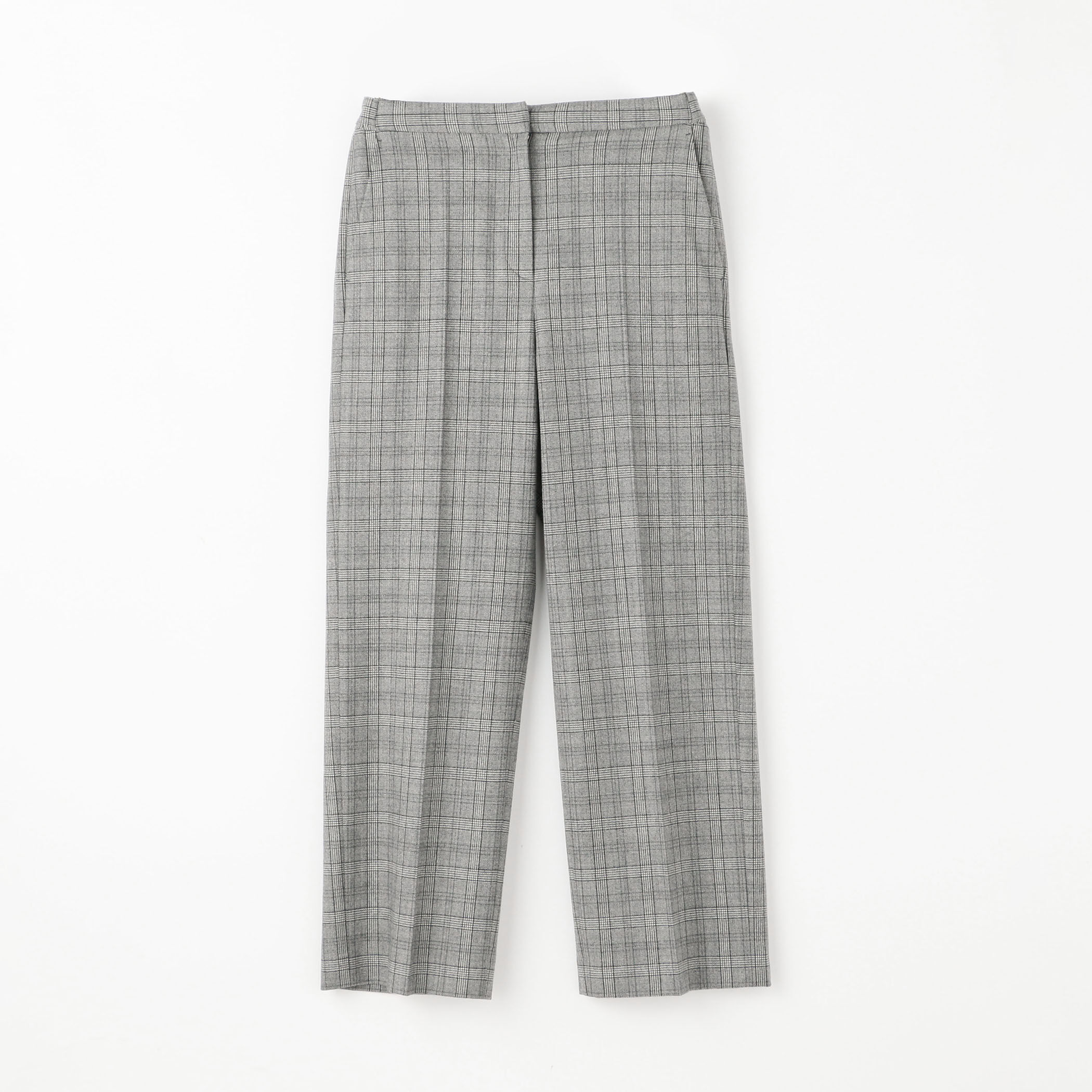 □ウールフランネル セミワイドパンツ｜トゥモローランド 公式通販