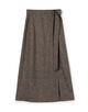 ネップツイード マキシスカート