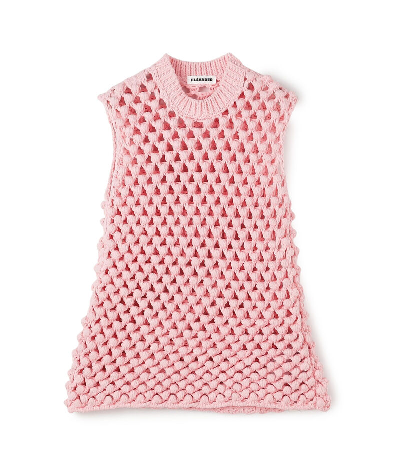 JIL SANDER SLVS CREW NECK TOP