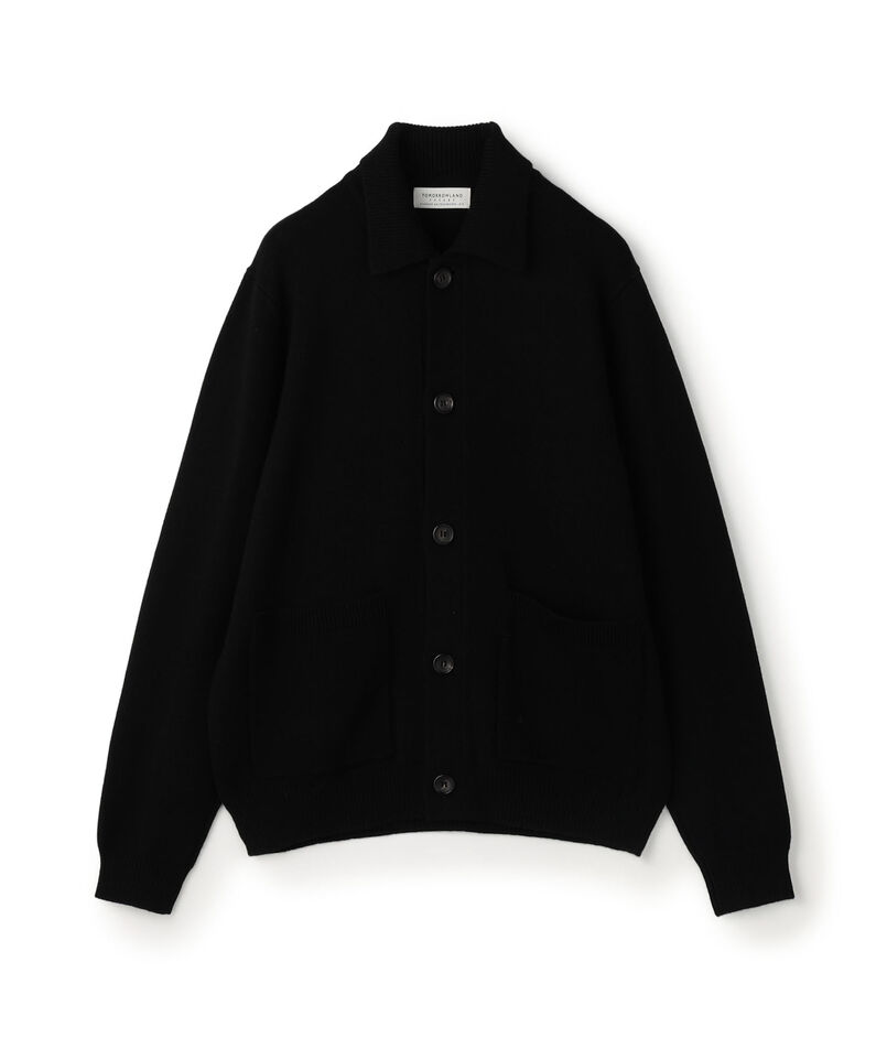 【WEB先行予約】TOMORROWLAND tricot ラムズウール シャツカーディガン