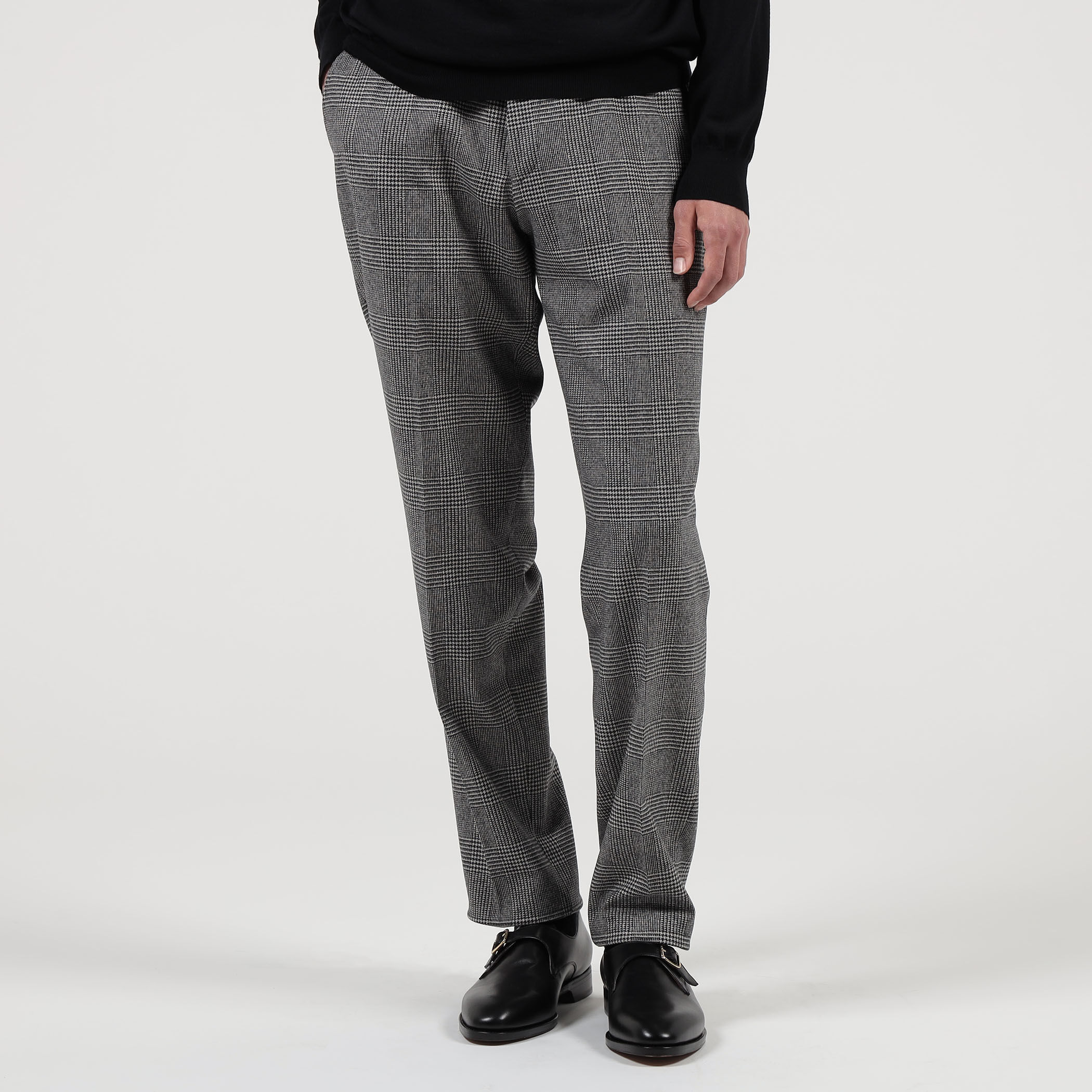 カレッジフランネルウール ノープリーツスラックス|トゥモローランド カレッジフランネルウール ノープリーツスラックス|トゥモローランド