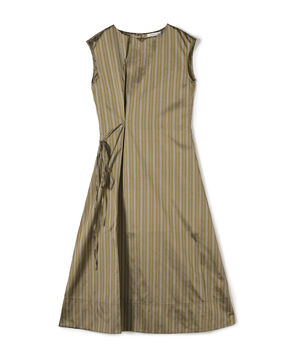 MKDT STUDIO DAJA STRIPE SILK ワンピース