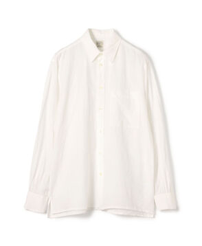 80リネン レギュラーカラーシャツ
