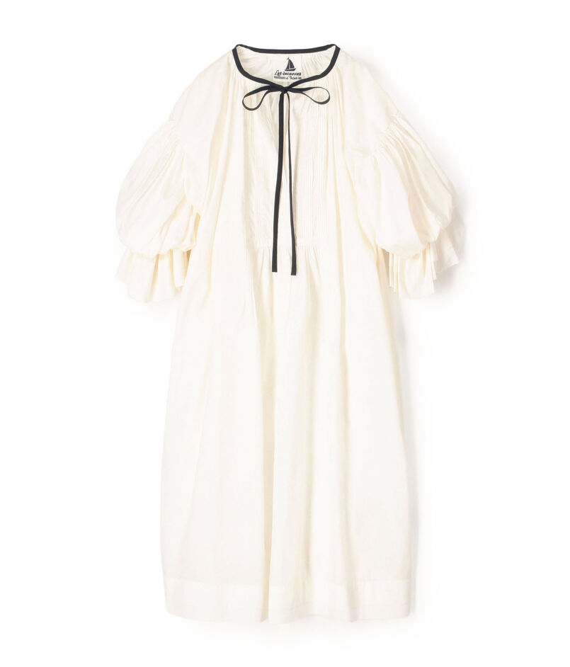 Les Vacances D'Irina FAVIGNANA DRESS ボリュームスリーブドレス