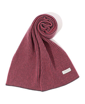 ウールストライプマフラー