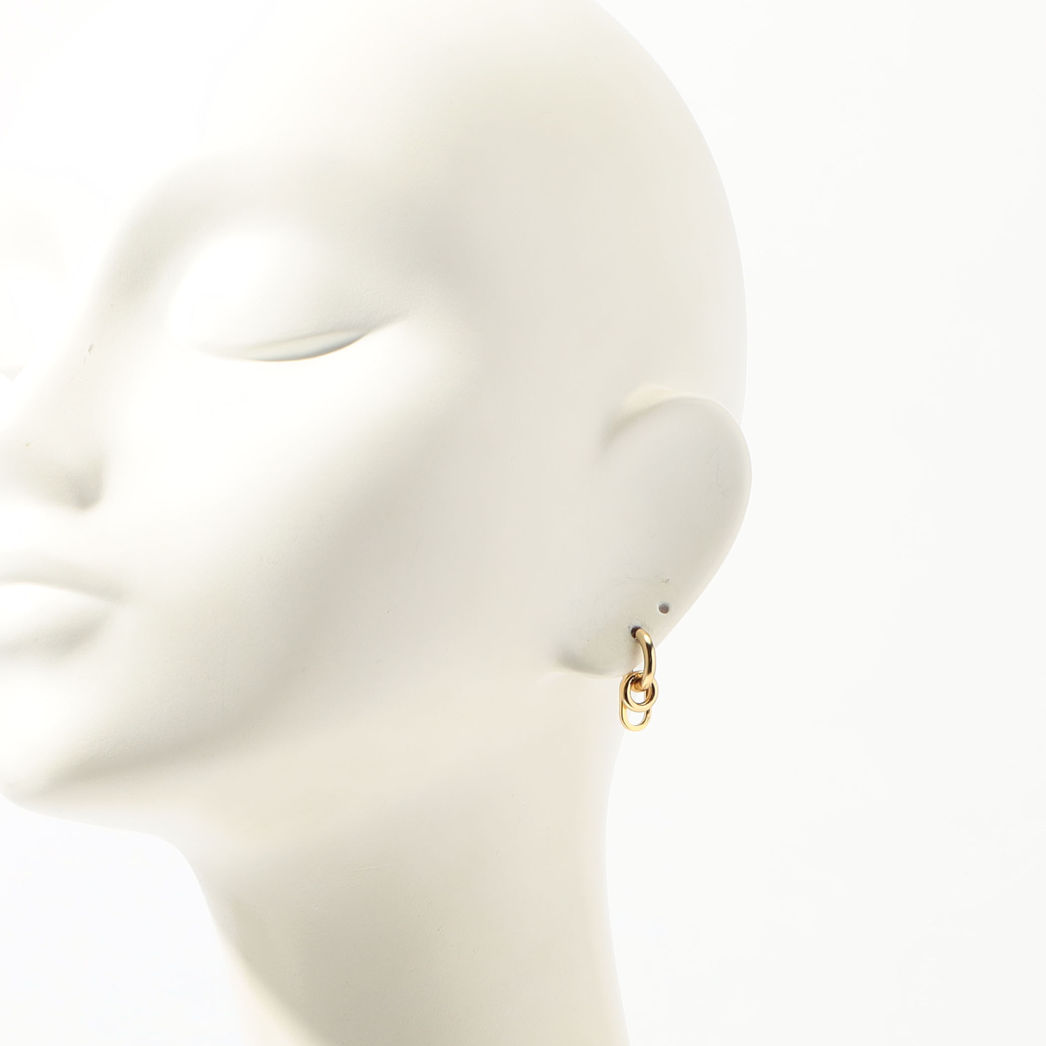 【関税込み】Laura Lombardi シルバー＆ゴールド Fara ピアス LAURA LOMBARDI(ローラ ロンバルディ)｜Two Tone Fara ピアス