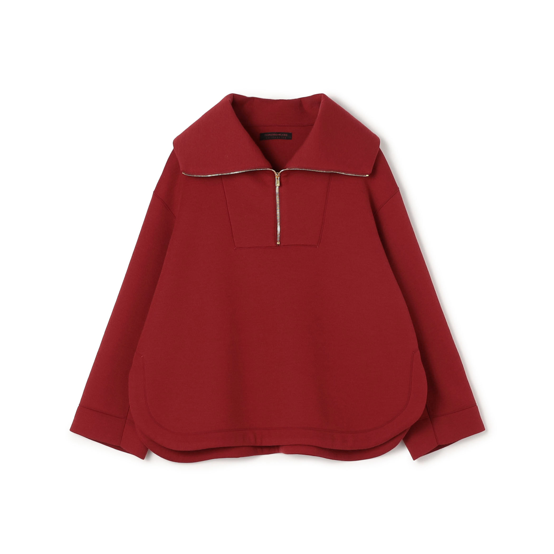 BEAMS GOLF ダンボール ニット ハーフジップ プルオーバー BEAMS GOLF（ビームス ゴルフ）ORANGE LABEL / エアシャット 裏
