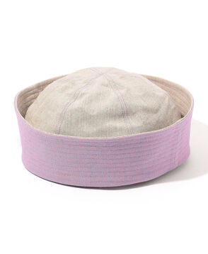 KIJIMA TAKAYUKI LINEN POLYESTER 2WAY SAILOR HAT