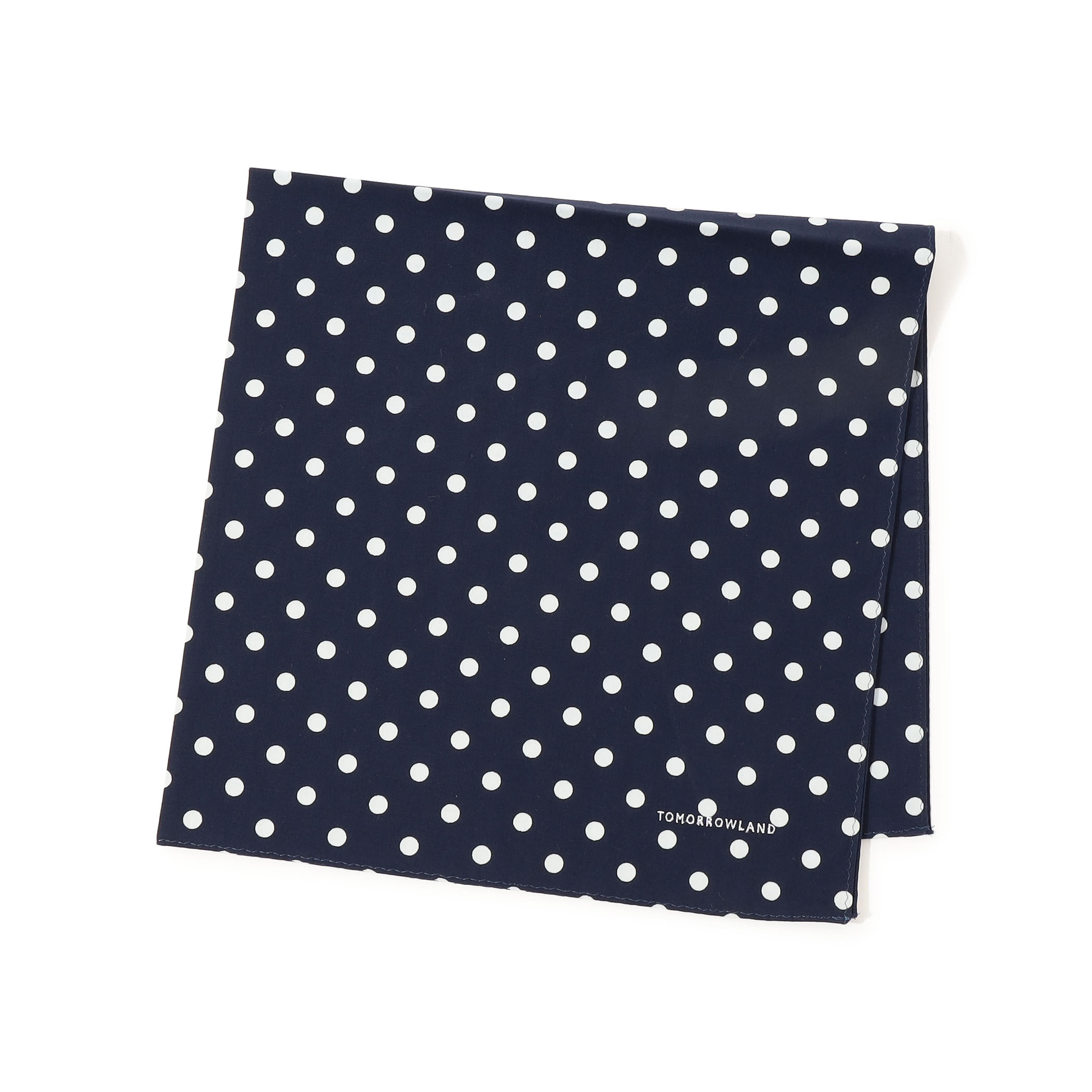 TOMORROWLAND コットン ドットハンカチ｜トゥモローランド 公式通販