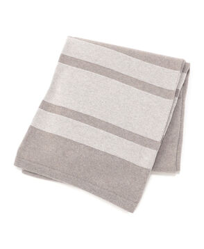 バハストライプニットブランケット HCG9862