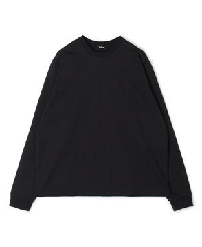 コットンクルーネック ロングスリーブTシャツ