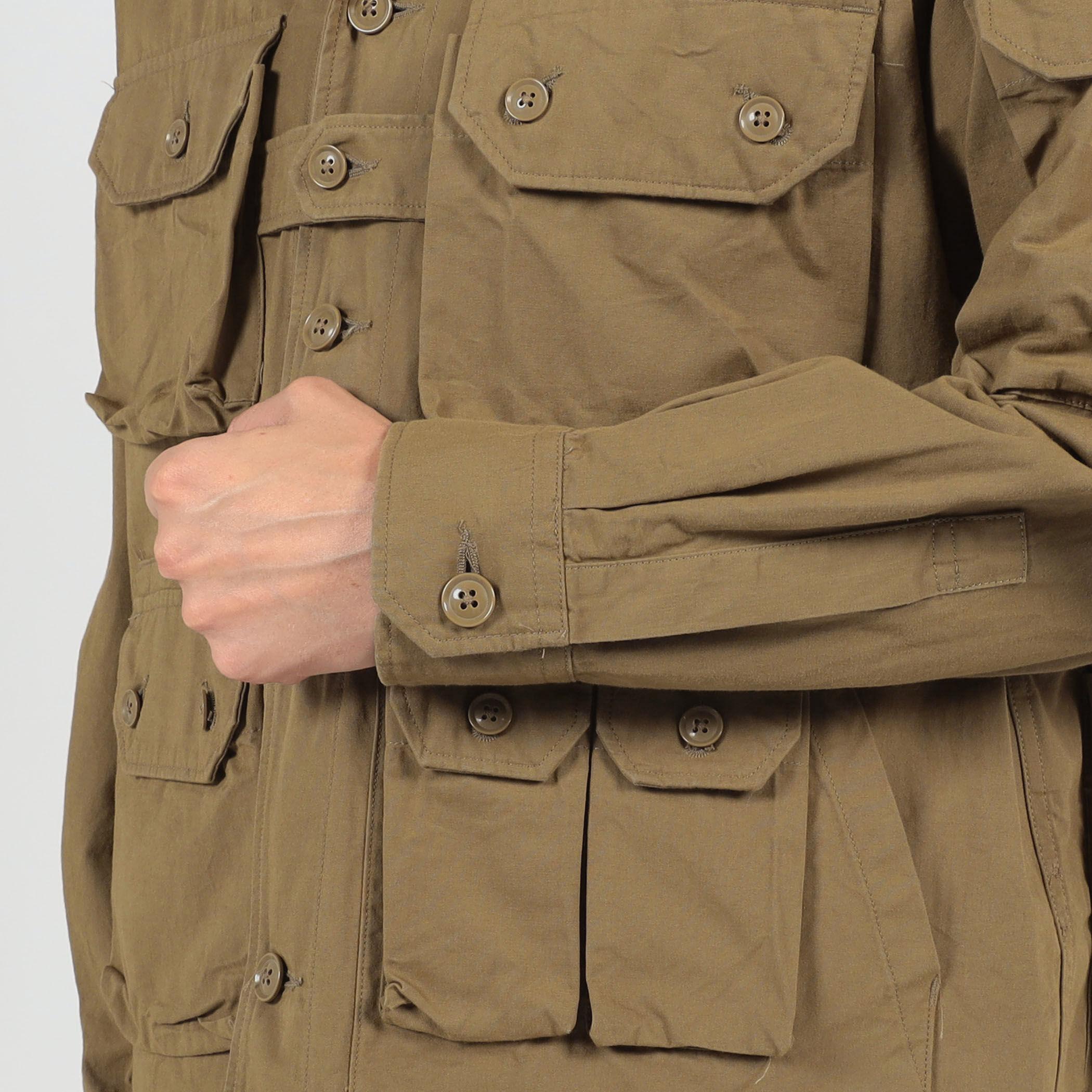 ENGINEERED GARMENTS Explorer Shirt JKT コットンシャツジャケット