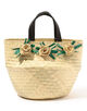 charrita Cesta con flower バスケットバッグ