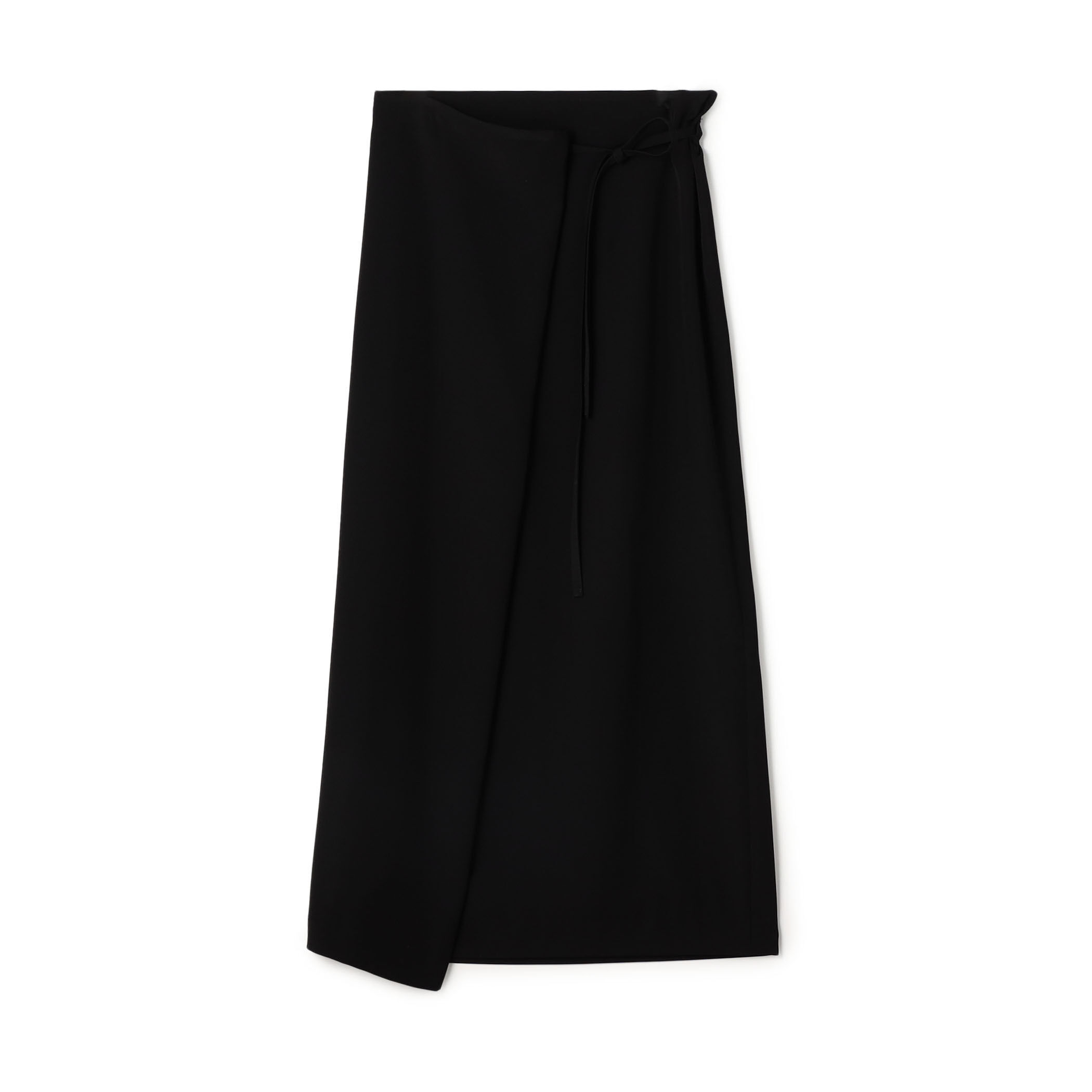 〈CABaN〉ラップスカート caban（キャバン）の「フランネルジャカード ラップスカート（スカート