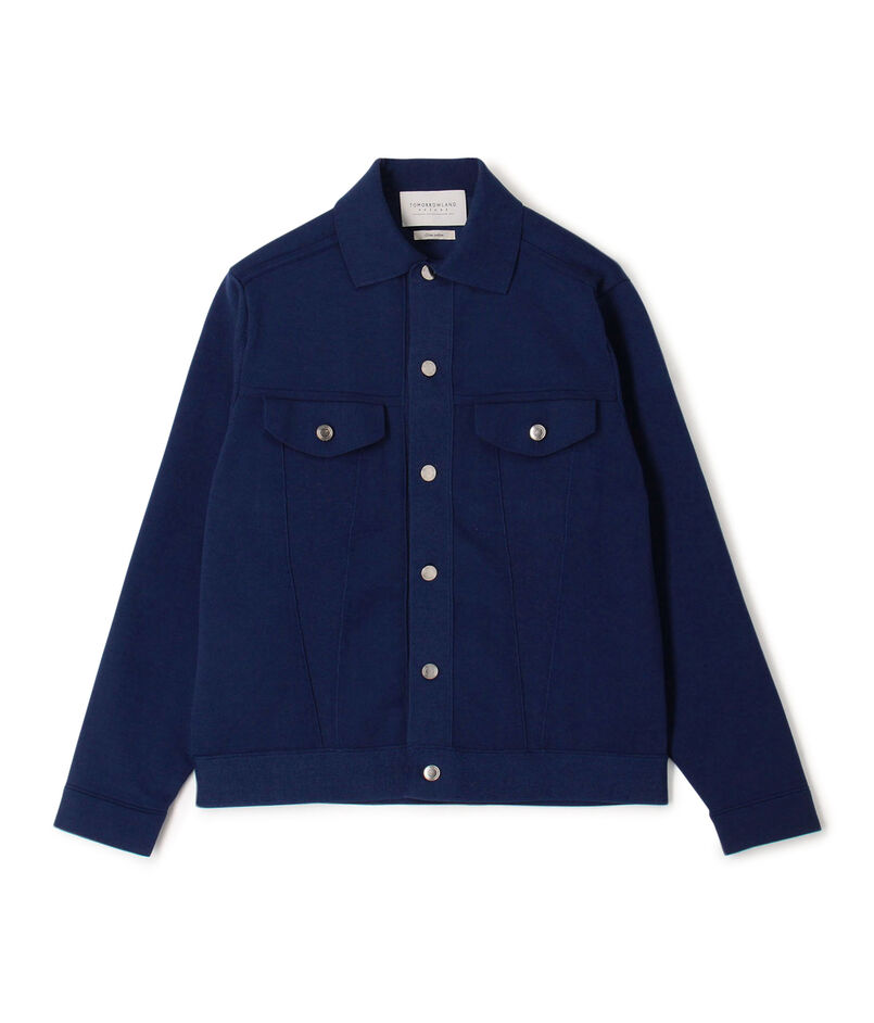 ■TOMORROWLAND tricot ポリエステルコットン ニットGジャン