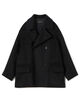ウールダブルフェイス  ピーコート
