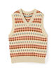 BODE FAUNA JACQUARD VEST