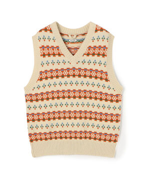 BODE FAUNA JACQUARD VEST