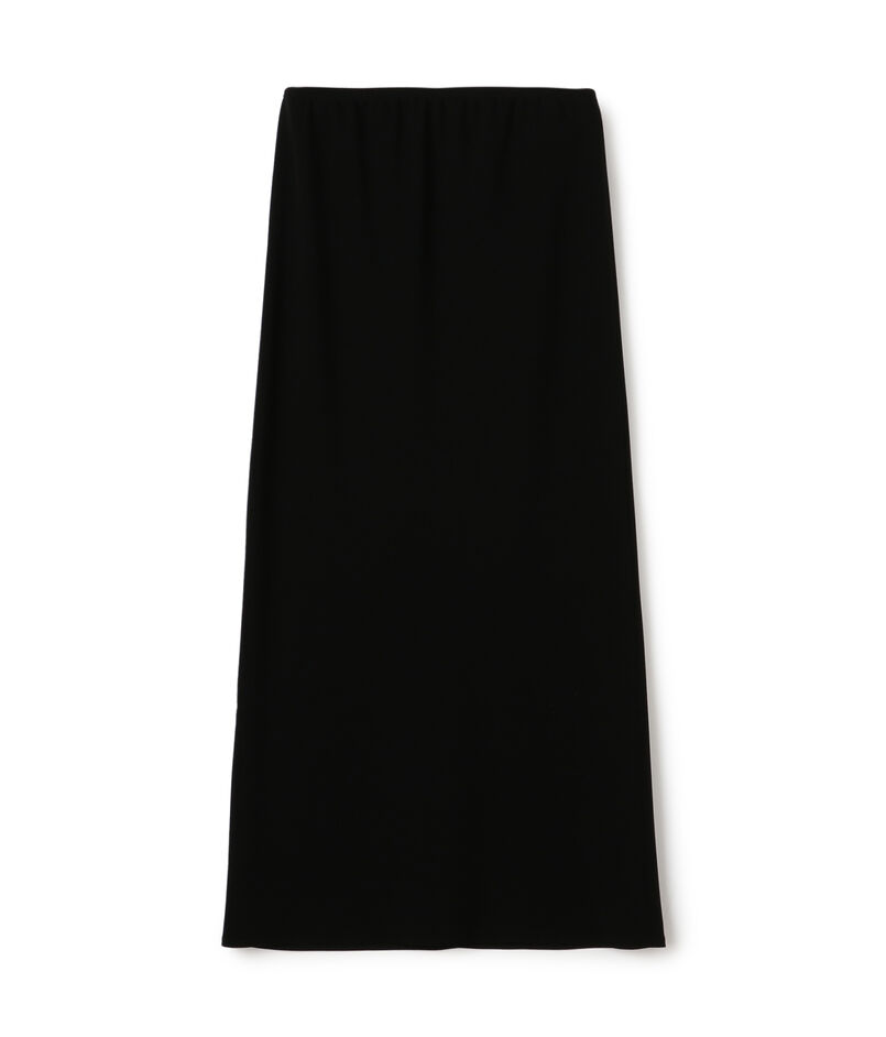 ライトダブルクロス エラスティックストレートスカート