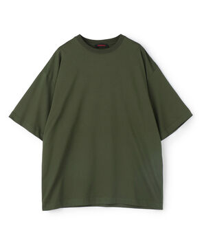 CABaN コットン ドロップショルダークルーネックプルオーバー