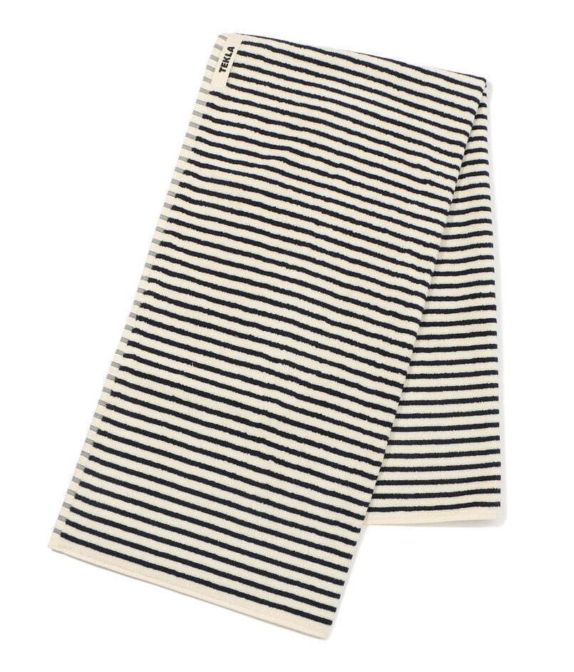 TEKLA オーガニックコットン バスタオル ストライプ 70&times;140
