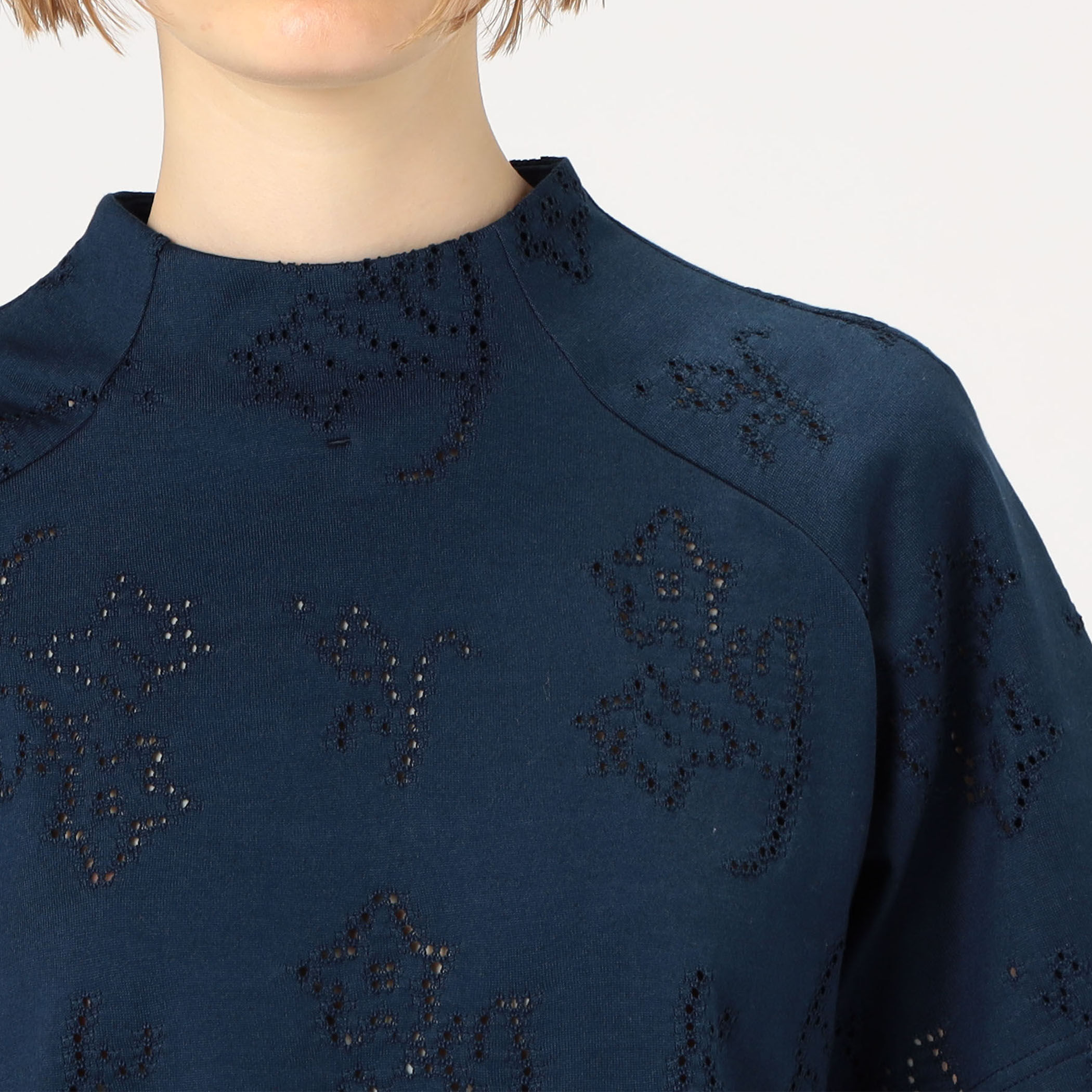 別注】Mame Kurogouchi Eyelet Jersey Jacquard Top｜トゥモローランド