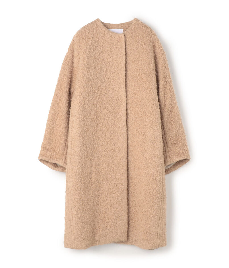 Flora クルーネックコート
