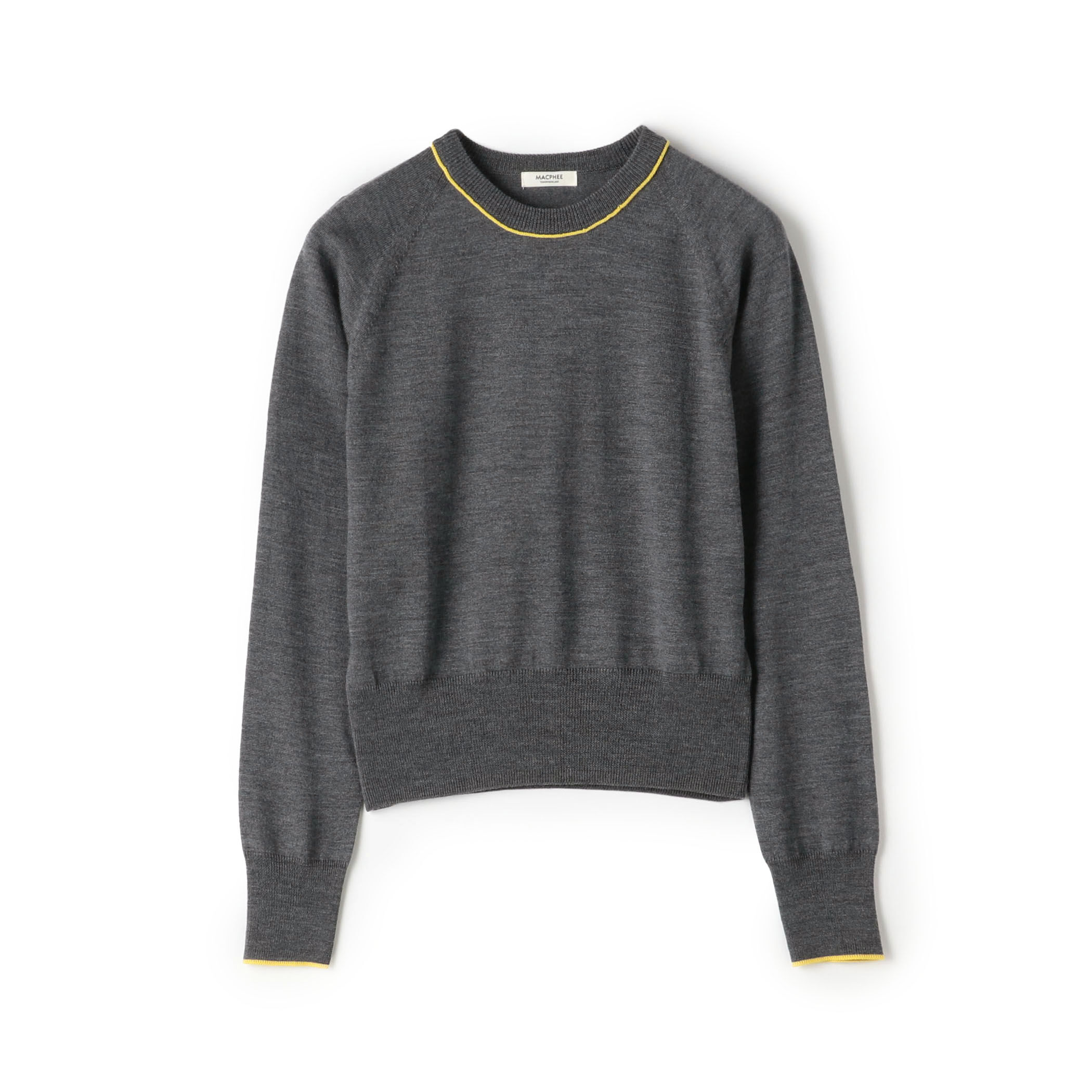 プレーンウール クルーネックプルオーバー｜トゥモローランド 公式通販